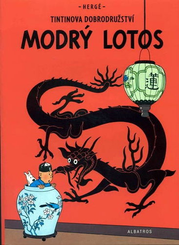 Tintin 5 - Modrý lotos - Kniha - Main image