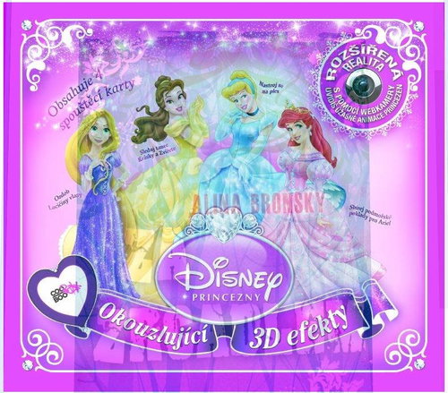  Disney Princess 3D  - Book - Main image