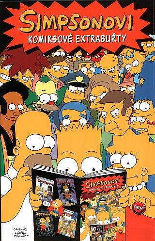  Simpsons Comics extrabuřty  - Book - Main image