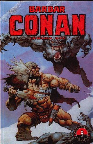 Comicsové legendy 5 :Barbar Conan - kniha 02 - Book - Main image