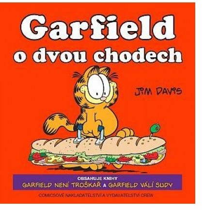 Garfield o dvou chodech - Kniha - Main image