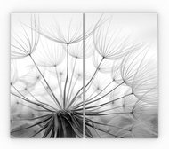 Allboards, Glass kitchen plate PAMPELIŠKA 60×52cm - cutting board - protective plate, HC52×30_00003 - Cutting Board