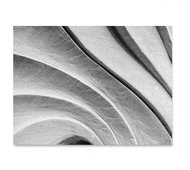 AAllboards, Glass kitchen plate WHITE STONE-SHAPES 30×40cm - cutting board - protective plate, DK30× - Cutting Board