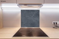 Allboards, Glass kitchen worktop MRAMOR ANTRACYT 60×65 cm- suitable for hob, SB60×65_00016 - Cutting Board