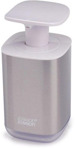 Joseph Joseph Presto Steel 70532, 250 ml, stainless steel/plastic, white - Soap Dispenser - Main image