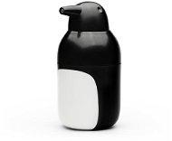 Qualy Penquin, 300 ml, recyklovaný PET, biely/čierny - Dávkovač mydla