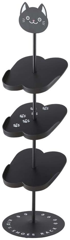 Yamazaki Cat 7964, 4 párhoz, 18 cm széles, fém/műanyag, fekete