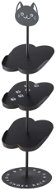 Yamazaki Cat 7964, 4 párhoz, 18 cm széles, fém/műanyag, fekete - Cipőtartó