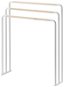 Držiak na uteráky Yamazaki Plane 7467, kov/drevo, š. 70 cm, biely - Držák na ručníky