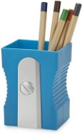Stojanček na perá Balvi Sharpener 27416, plast, v. 8,5 cm, modrý - Stojánek na tužky