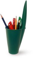 J-ME Lid Pot (BiC), plastic, h.24,4 cm, green - Pencil Holder