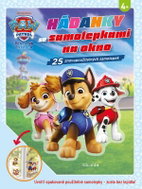 Tlapková patrola - Hádanky se samolepkami na okno - Kniha