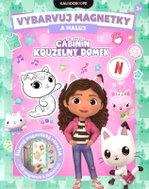 Gábinin kouzelný domek - Vybarvuj magnetky - Kniha