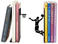 Balvi Knižné zarážky Basketbal 27565, kov, čierne - Zarážka na knihy