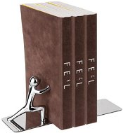 Balvi Bookstops Mr. Strong 23600, metal, chrome - Book Stopper