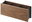 2731, metal/wood, w.25 cm, black
