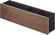 Yamazaki Multifunkčný stojanček Rin 5168, kov/drevo, š. 45 cm, čierny - Stojanček na perá