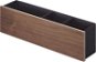 Stojánek na tužky Yamazaki Multifunkční stojánek Rin 5168, kov/dřevo, š.45 cm, černý - Stojánek na tužky