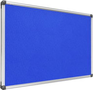 Allboards, Textile bulletin board 200x100 cm (blue), TF2010N - Board