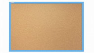Allboards, Cork board in blue frame 90x60cm, TK96D - Board