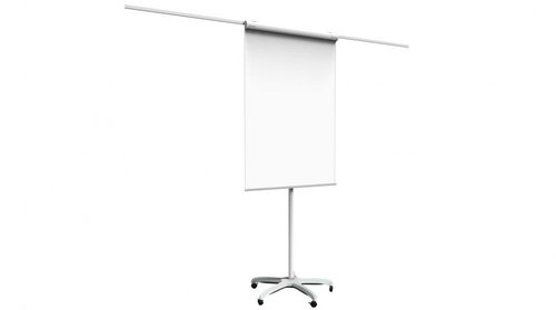 Allboards, Mobile magnetic flipchart with arms 100x70 cm, FL3R - Board - Main image