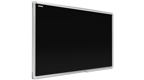 Black magnetic board in aluminium frame, interior - Board - Main image