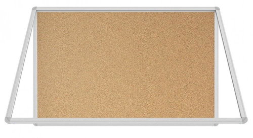 Allboards, Cork display case in aluminium frame - 120x90 cm, SC129C - Board - Main image