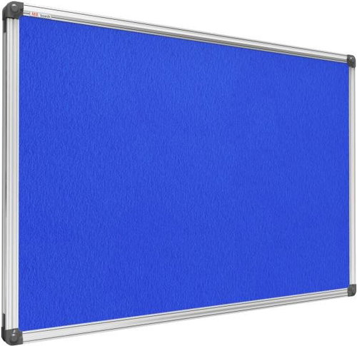 Allboards, Textile bulletin board 180x120 cm (blue), TF1812N - Board - Main image