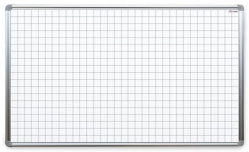 Allboards, white magnetic board 170x100cm with cube coating, PL1710KR - Board - Main image