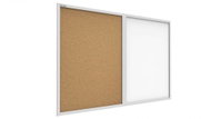 Allboards cork and magnetic board in MDF 60x40 cm, CO64MDFW - Board