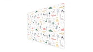 Allboards magnetic metal board with print 60x40cm - dinosaurs, MB64_00015 - Board