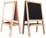 Allboards children's double-sided whiteboard - chalk and magnetic surface 120 cm, KIDS-EASEL01+set - Board