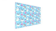 Allboards magnetic frameless metal board with print 90x60cm - unicorns, MB96_00022 - Board