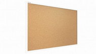 Allboards cork board 90x60cm-white frame, TK96W - Board
