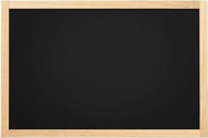 Allboards, Black chalk board in natural wooden frame 120x90 cm, TB129NAT - Board