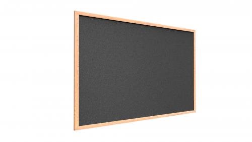 Allboards Dark cork board in wooden frame 90x60 cm, TKDARKG96D - Board - Main image