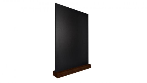 Black chalk double-sided table board - A set of 4 with stands, KPL-TBA6 - Board - Main image