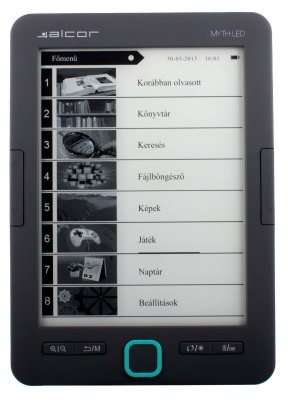 Alcor Myth LED 6" - Black - E-Book Reader - Main image