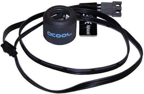 Alphacool Aurora HardTube RGB LED Ring 16mm - schwarz - Zubehör für Heizkörper - Hauptbild