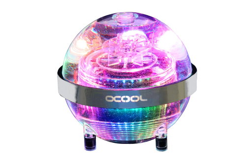 Alphacool Eisball Digital RGB - Plexi (incl. pump) - Water Cooling Pump - Main image