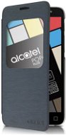 ALCATEL POP 4 vagy újabb Flip Fekete - Mobiltelefon tok