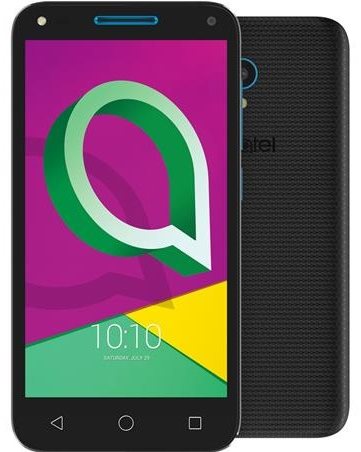 ALCATEL U5 3G Volcano Black/Sharp Blue - Mobile Phone - Main image