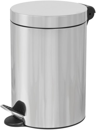 ALDA Pedal bin Hotel Safe Freedom Fresh 3 L, Stainless steel glossy - Rubbish Bin - Main image