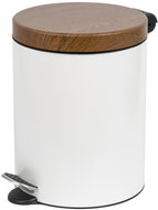 ALDA Pedal bin Sherwood Freedom Fresh 5 l, white - Rubbish Bin