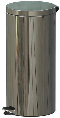 ALDA Soft-Close Freedom Fresh pedal bin 30 L, Stainless steel glossy - Rubbish Bin - Main image