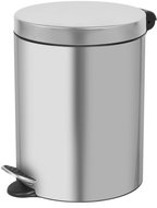 ALDA Soft-Close Freedom Fresh Pedal Bin 5 L, matt stainless steel - Rubbish Bin