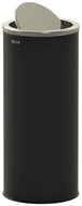 ALDA Waste bin Swing 45 L, swing lid, black - Rubbish Bin