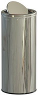 ALDA Waste bin Swing 45 L, swing lid, glossy stainless steel - Rubbish Bin