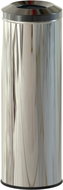 ALDA Self-extinguishing waste bin Fireguard 30 L, glossy stainless steel - Rubbish Bin
