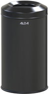 ALDA Fireguard self-extinguishing waste bin 20 l, black - Rubbish Bin